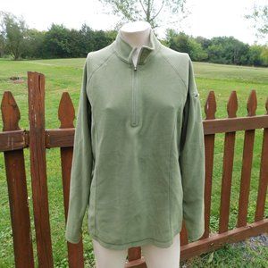 L.L. Bean 1/4 Zip Fleece Pull Over Size Large